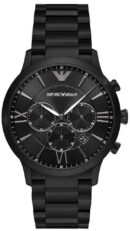 Emporio Armani Diver Chronograph Brown Dial Brown Leather Strap Watch For Men - AR11486